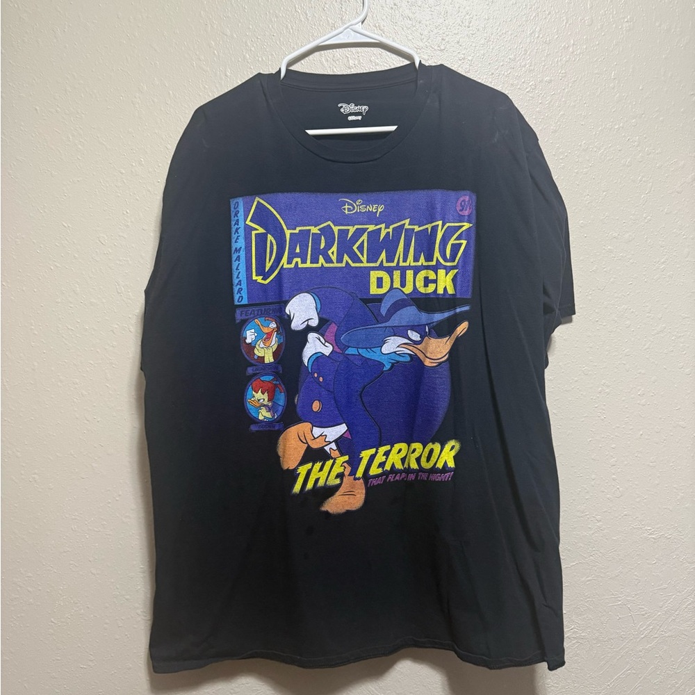 Disney Darkwing Duck Black Tee